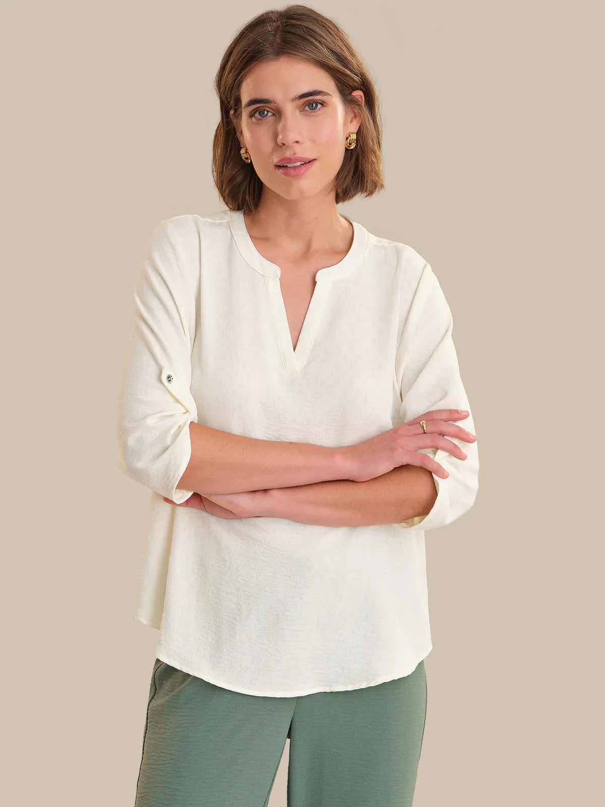 【ヘヨン】新品cabbage blouse / white Blouse Women | Demy White | Le Nouveau Chef