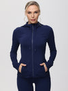 Fitted Zip Front Jacket