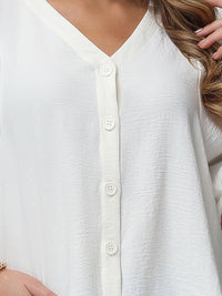 Button Front blouse