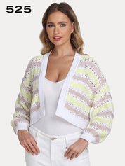 Zoe: Open Stitch Cardigan