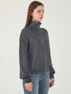 Lurex Turtleneck Pullover