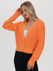 Rumi: Shaker Stitch Cotton Cardigan