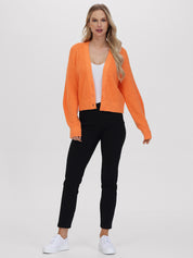 Rumi: Shaker Stitch Cotton Cardigan