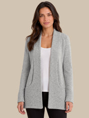 Fleck Cozy J-Pocket Cardigan