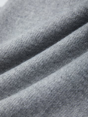 Close-up of gray fabric with visible texture