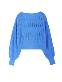 Crochet Cropped Pullover