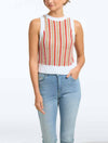 Stripe Crochet Tank