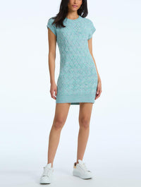 Lattice Tee Dress