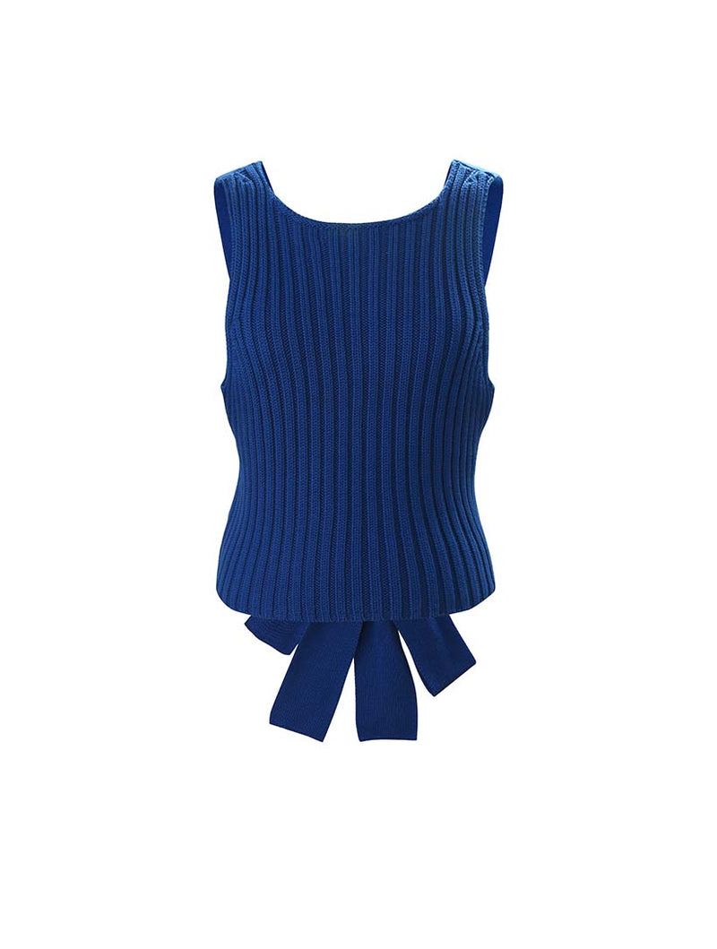 Rib Tie Back Tank