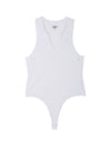 Tonal Jacquard Polo Bodysuit