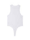 Tonal Jacquard Polo Bodysuit