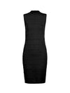 Tonal Jacquard Dress