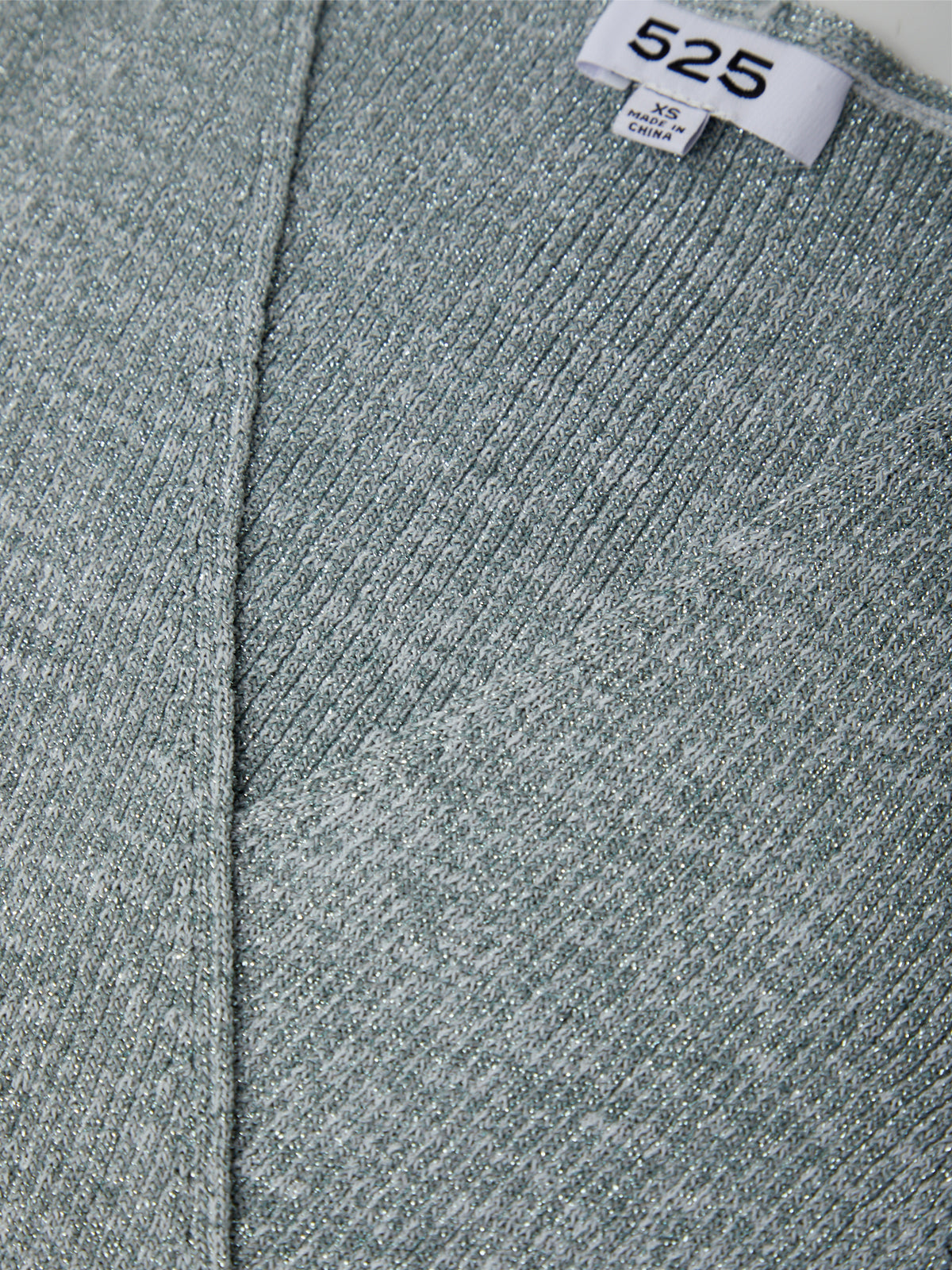 Ribbed Knit Warp Pullover