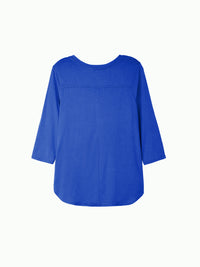 3/4 Sleeve V-Neck Top