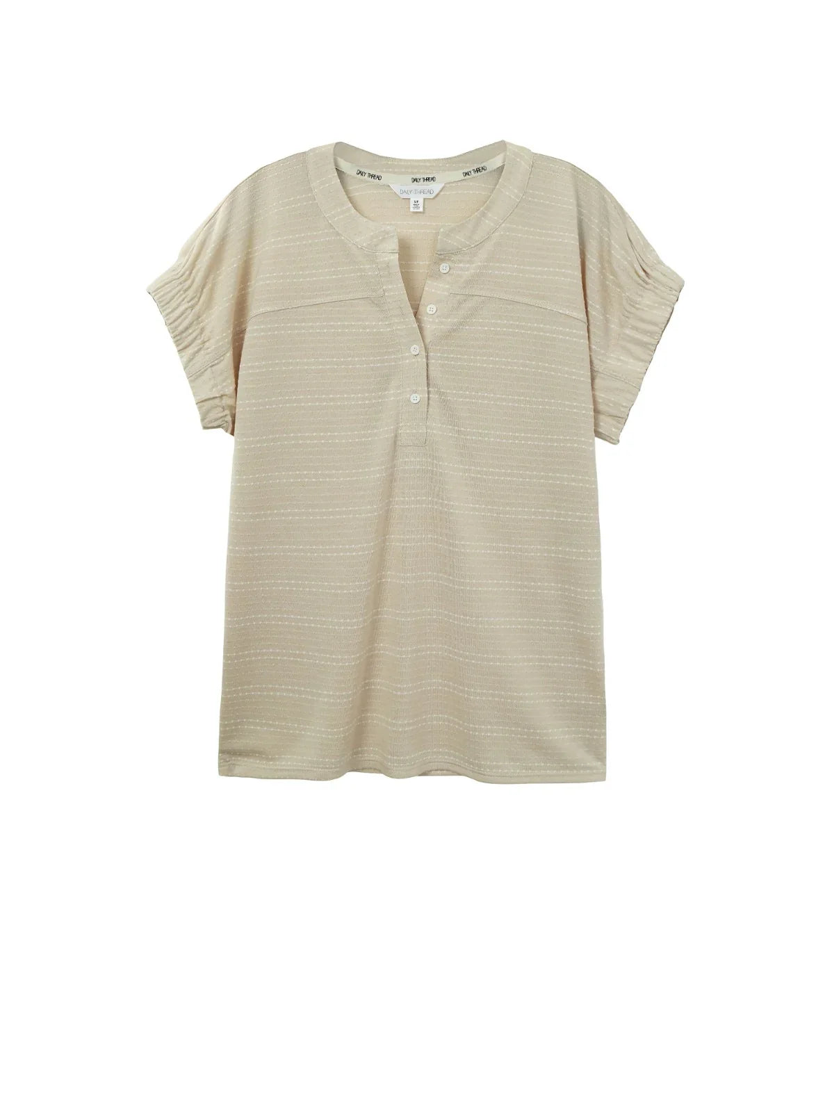 Henley Dolman Sleeve Tee