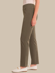 Ultra Stretch Faux Pockets Straight Leg Pants
