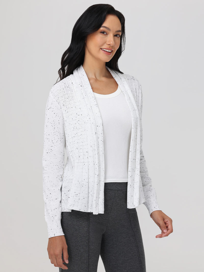 Fleck Fan Back Cardigan