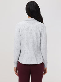 Fleck Fan Back Cardigan