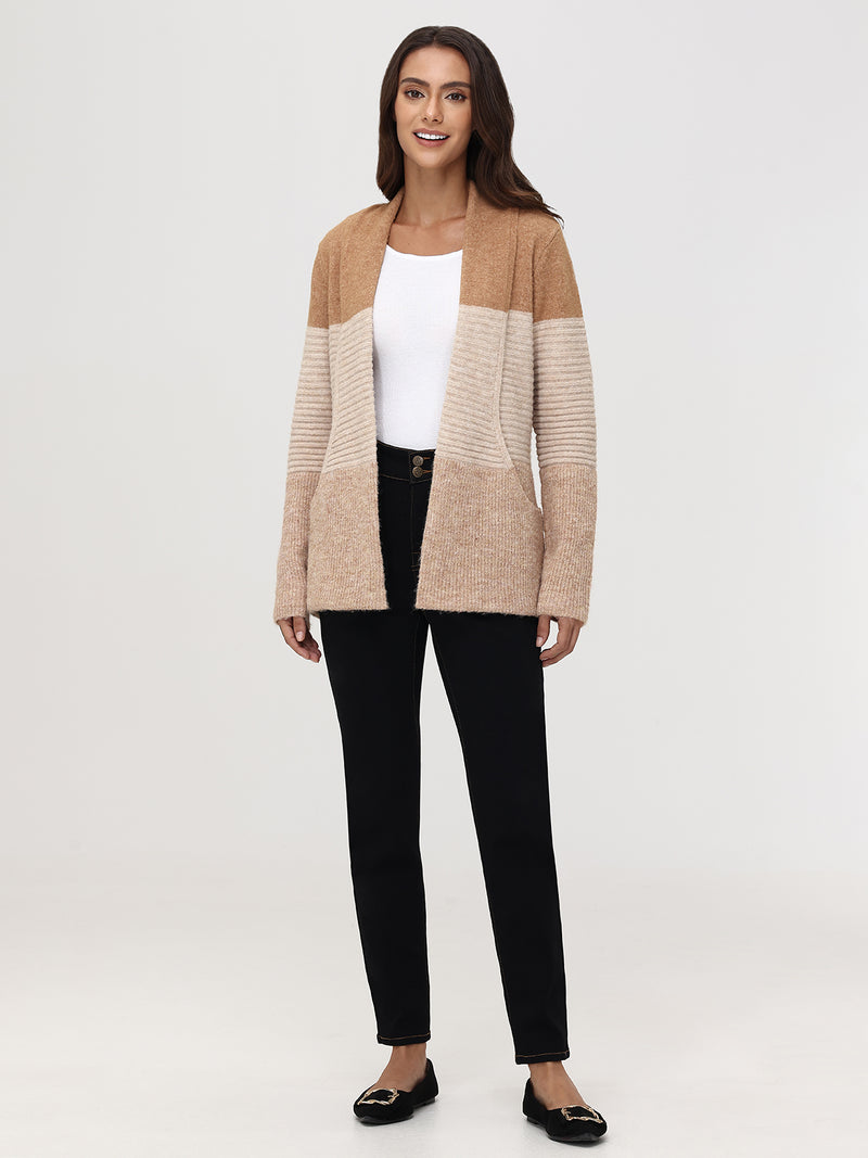 Colorblock Cardigan