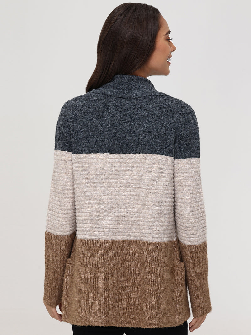 Colorblock Cardigan