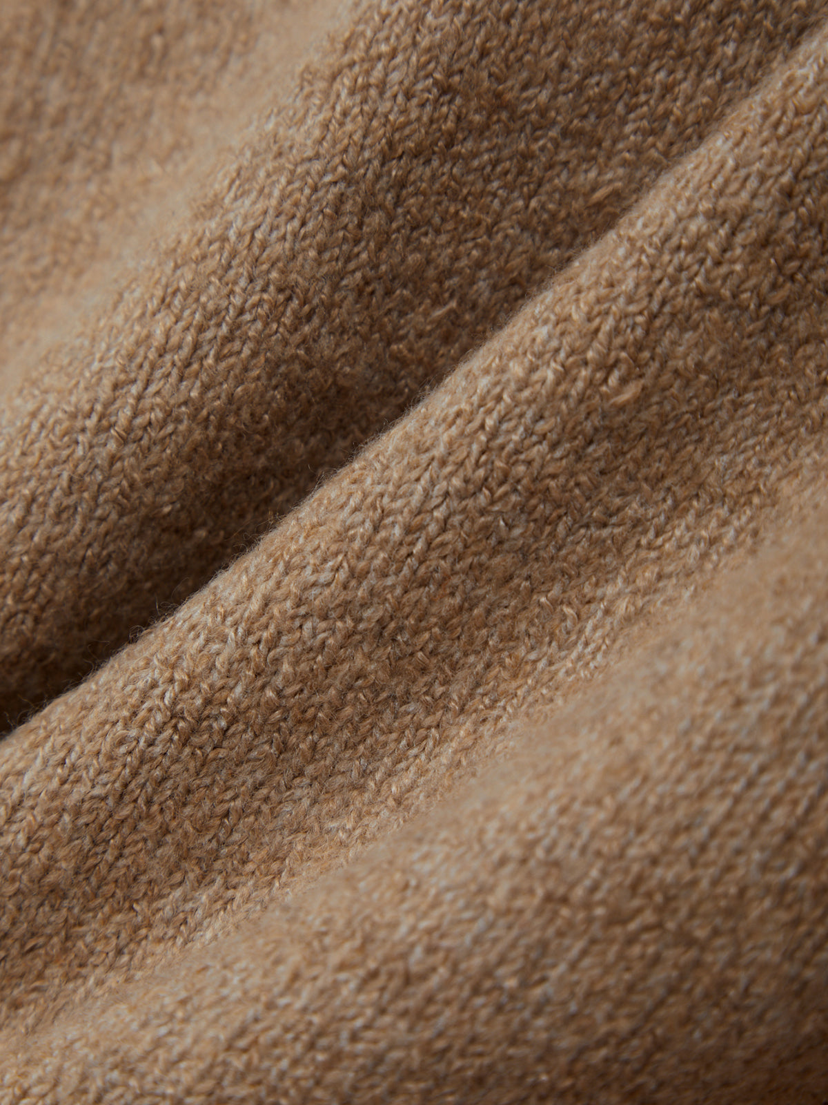 Close-up of brown textured fabric