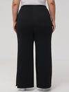 Plus High-Rise Wide Leg Track Pants