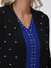 Bobble Dot Open Front Cardigan