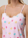 Lollipop Print Cami Short Pajama Set