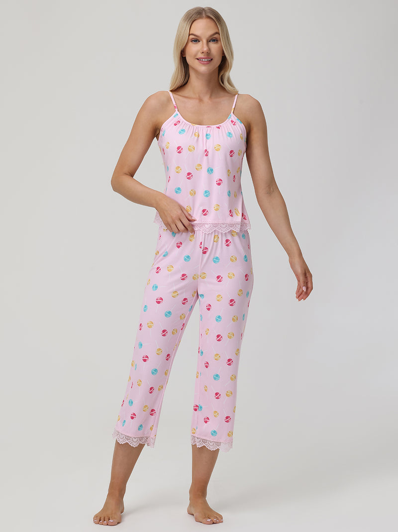 Print Pajama Set