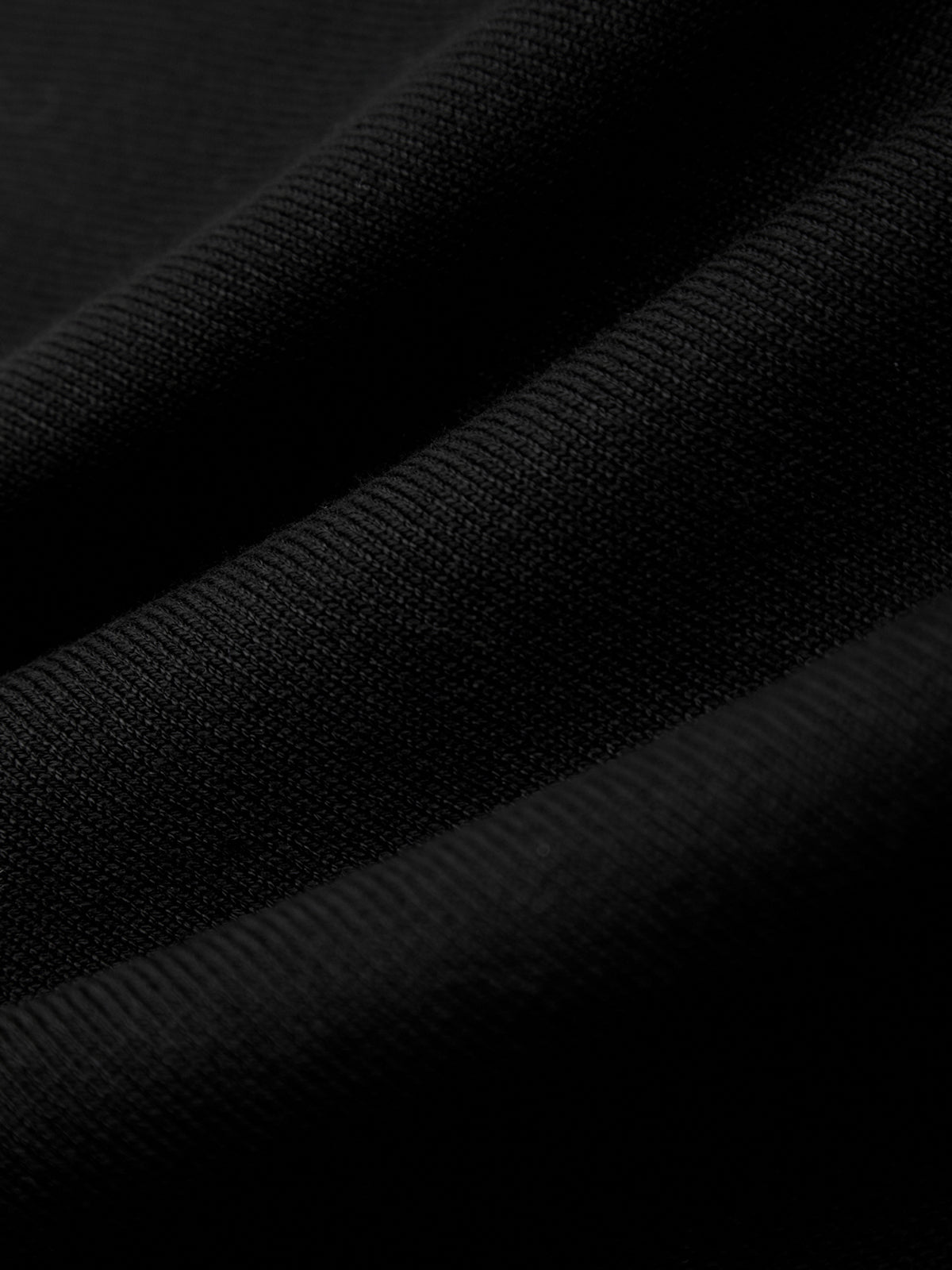 Close-up of black textured fabric