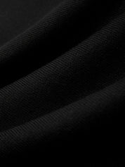 Close-up of black textured fabric