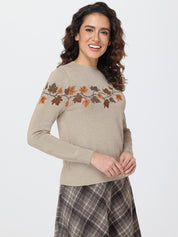 Fall Leaves Sweater