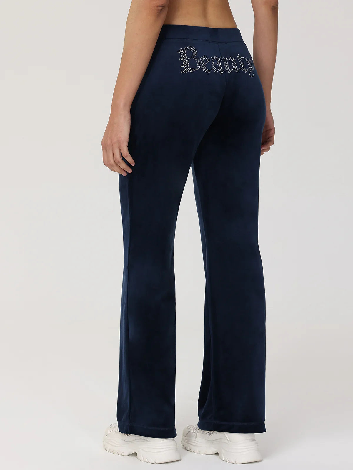 Bling Velour Track Pants