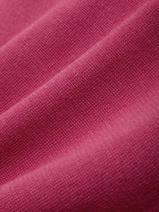 Close-up of red fabric texture