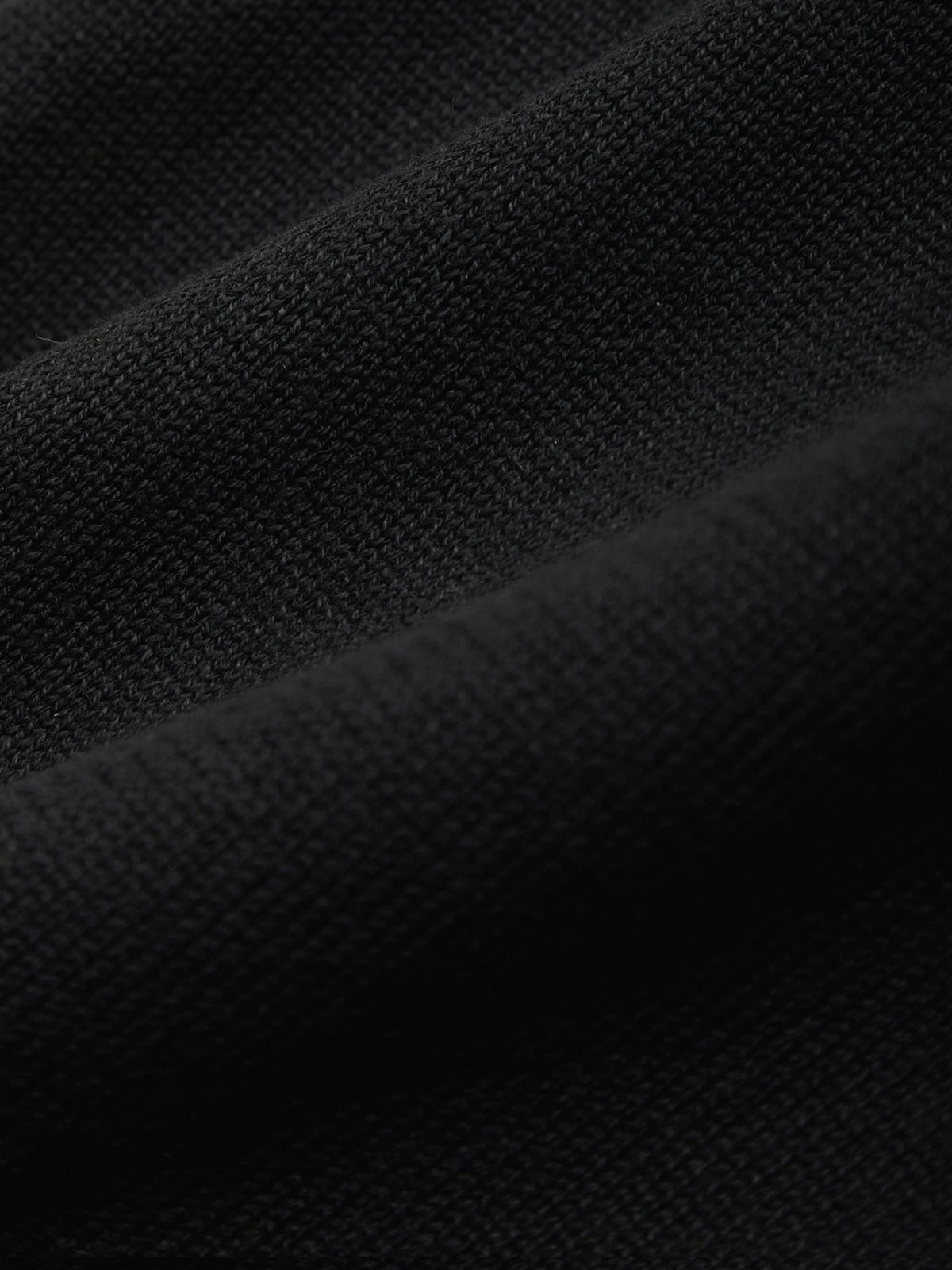 Close-up of black textured fabric