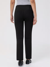 Luxe Ponte Bootcut Pull-On Pants