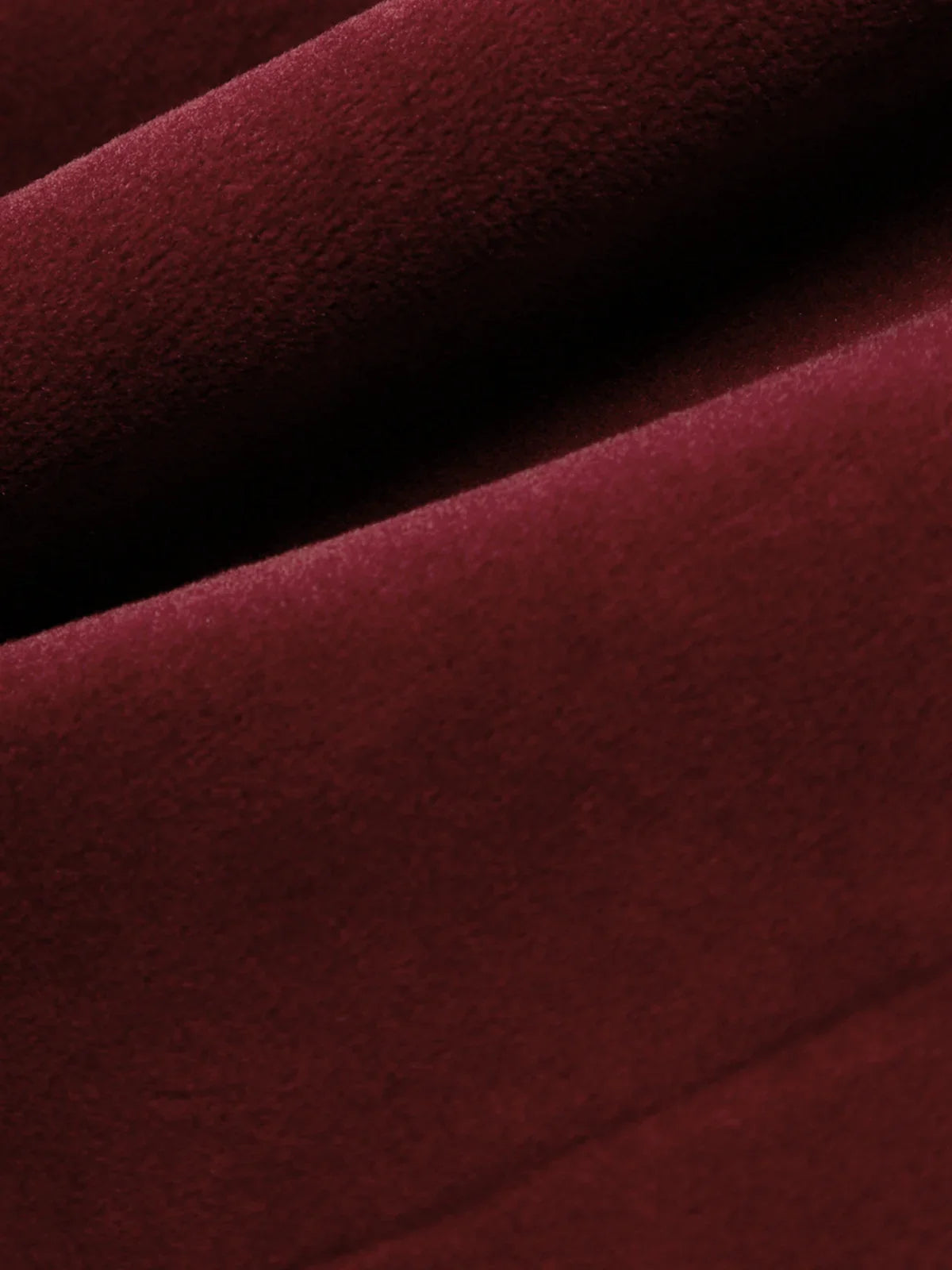 Close-up of dark red fabric texture