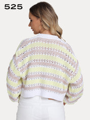 Zoe: Open Stitch Cardigan