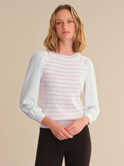 Madison Mixed Media Sweater