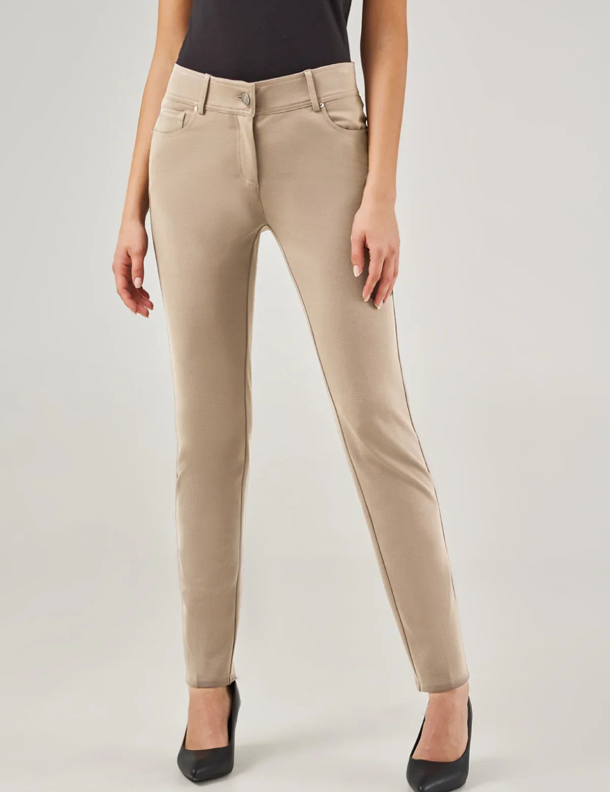 Luxe Ponte Straight Leg Pants