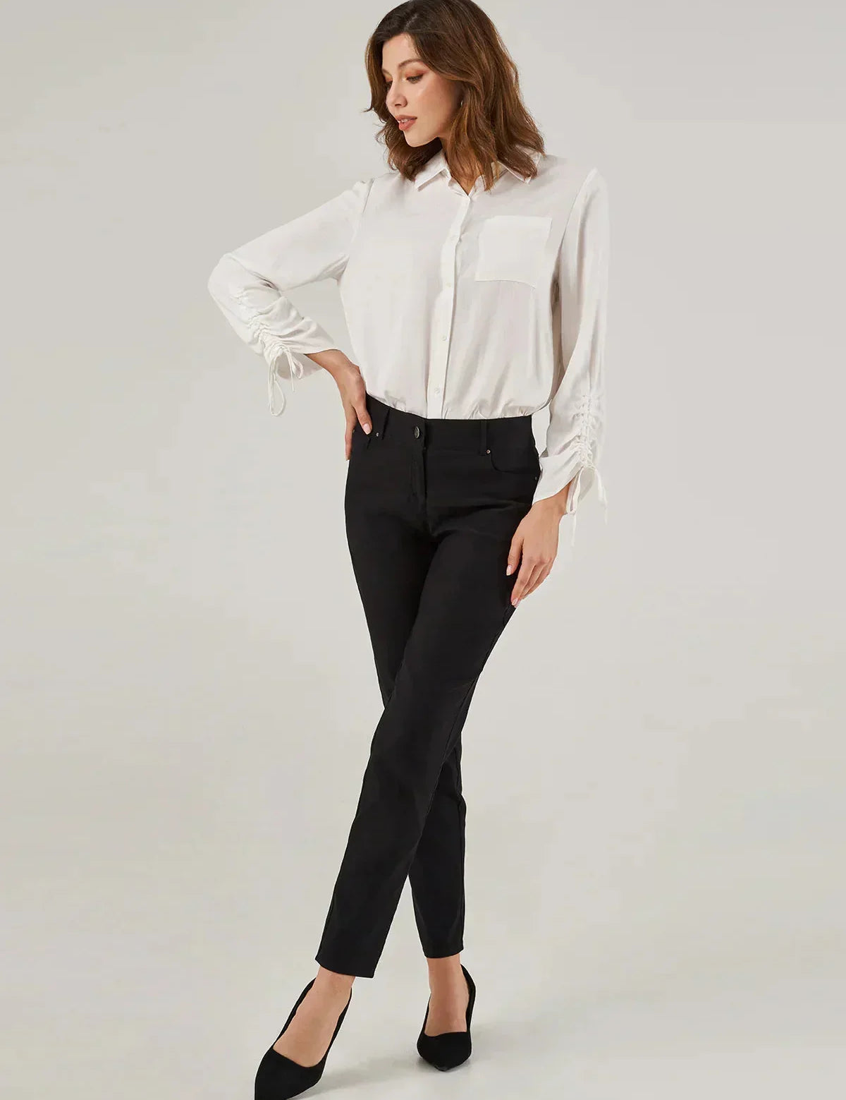 Luxe Ponte Straight Leg Pants