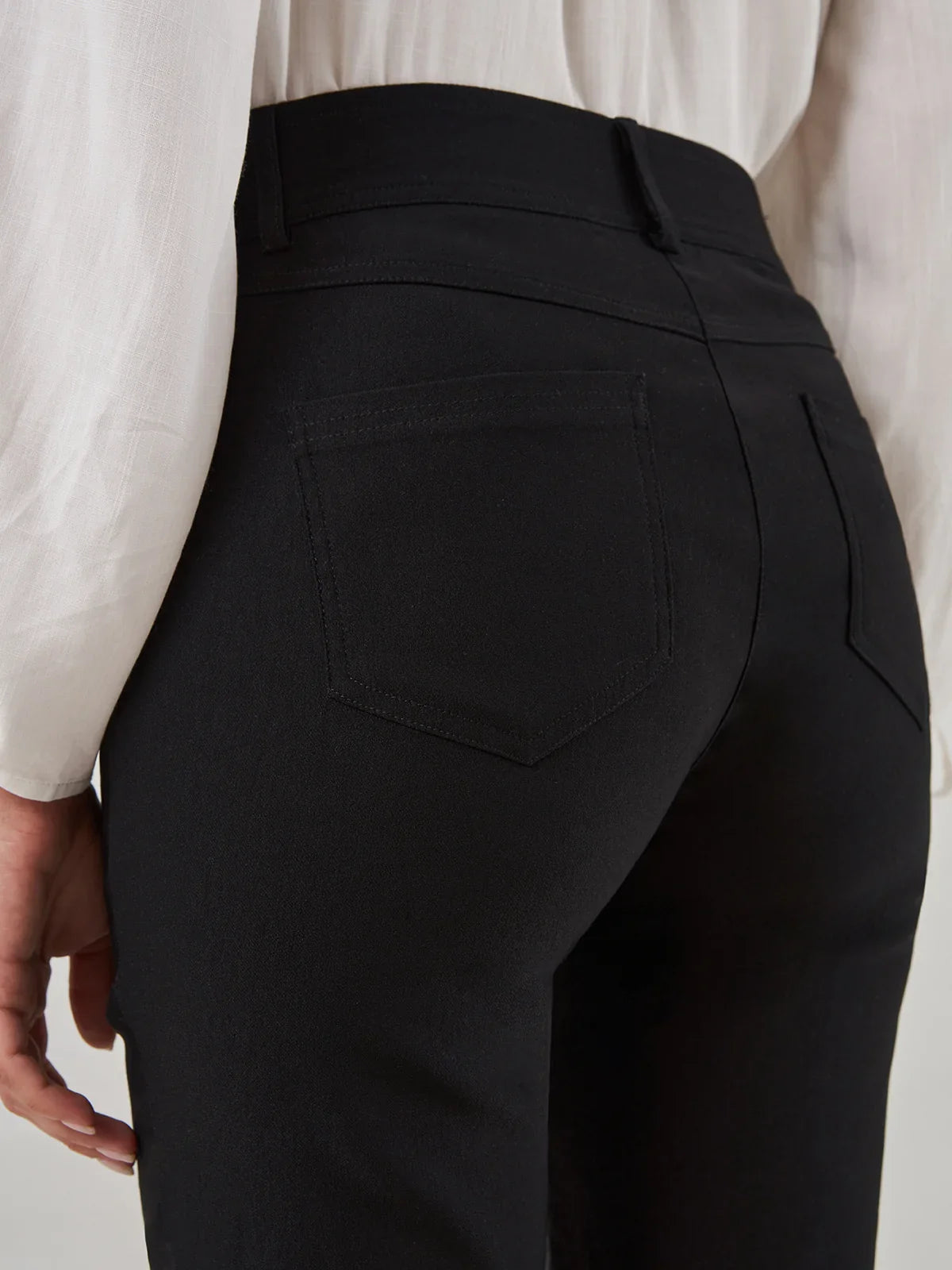 89th + Madison Millennium Five Pocket Stretch Straight Leg Pants Vagabond Navy / 18W 89th + Madison Millennium Five Pocket Stretch Straight Leg Pants Vagabond Navy / 18W