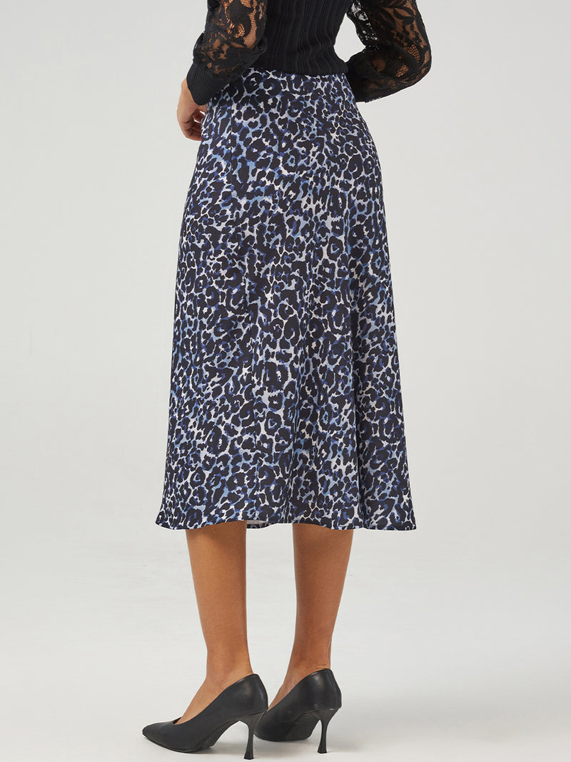 Leopard Maxi Skirt