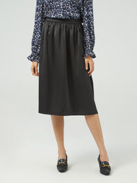 Satin Midi Skirt