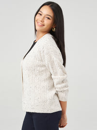 Mixed Cable Cardigan