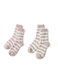 2-Pack Cozy Stripe Socks