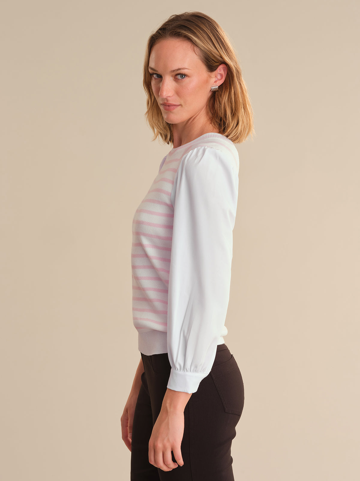 Madison Mixed Media Sweater