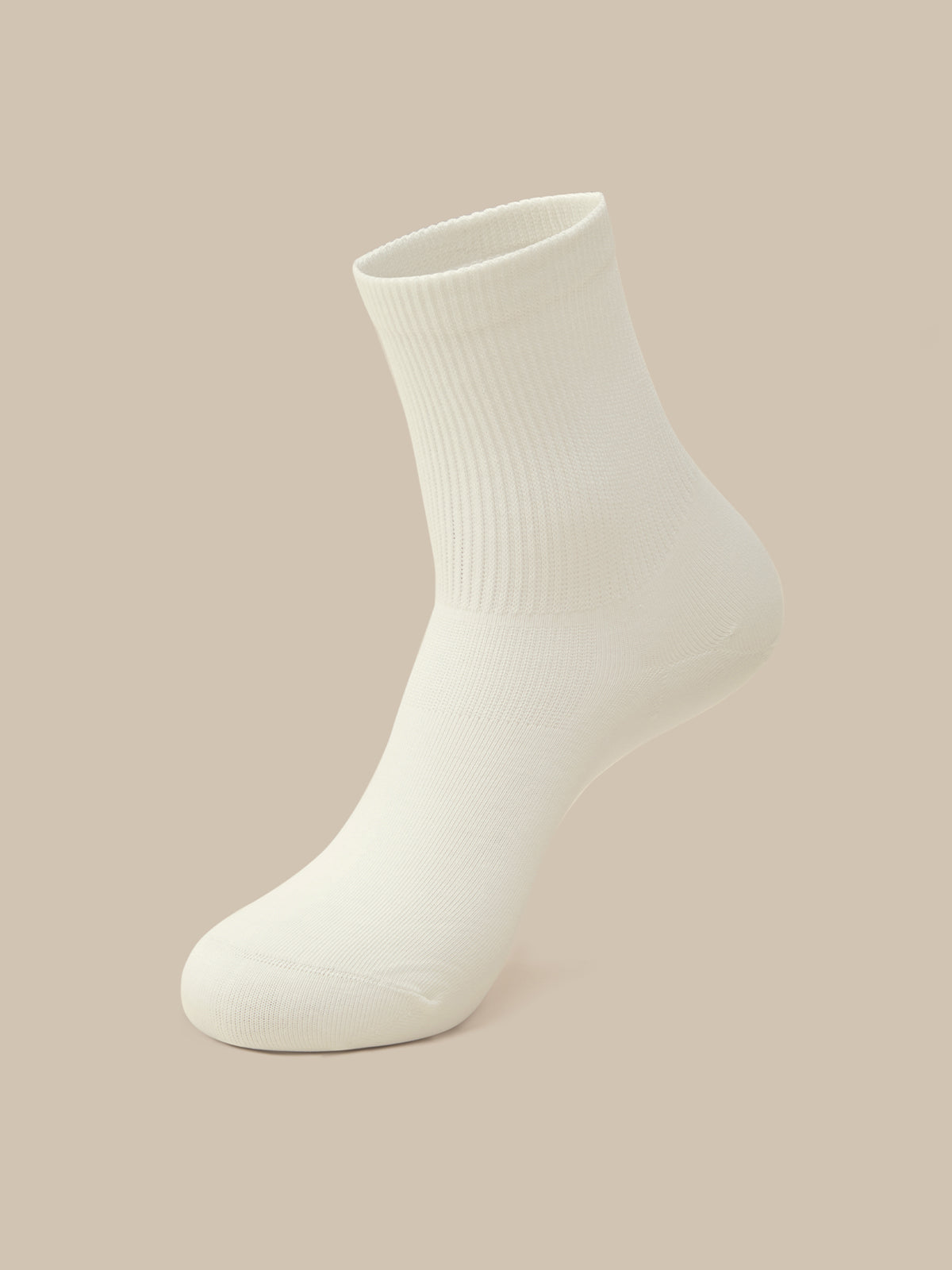 Ribbed Crew Socks