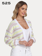 Zoe: Open Stitch Cardigan