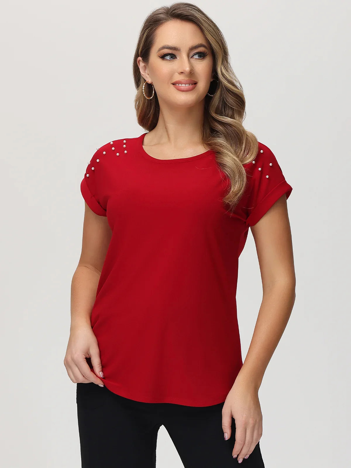 Pearl Dolman Sleeve Cool Feel Top